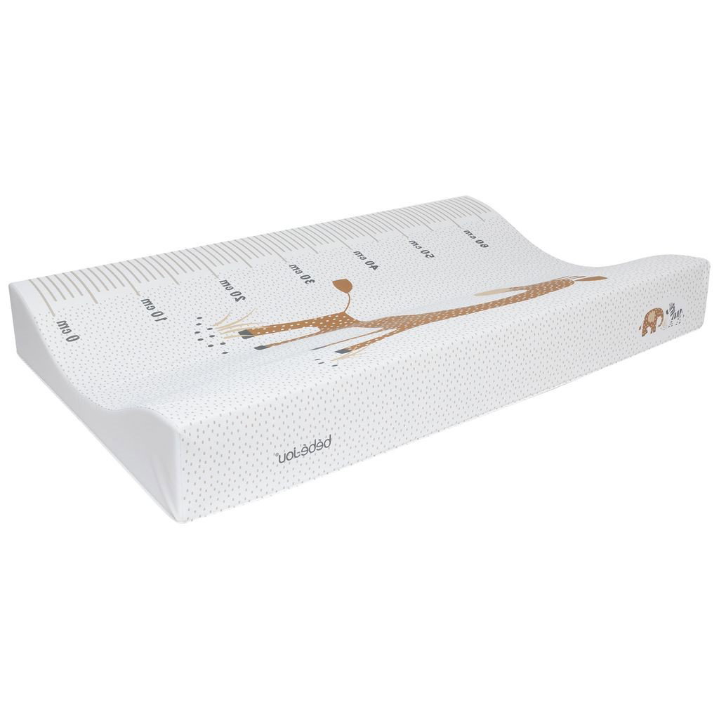 Bébé-Jou Materassino Per Fasciatoio 480001 - Bianco, 72x44x9 Cm, Schiuma Alta Densità, Idrorepellente