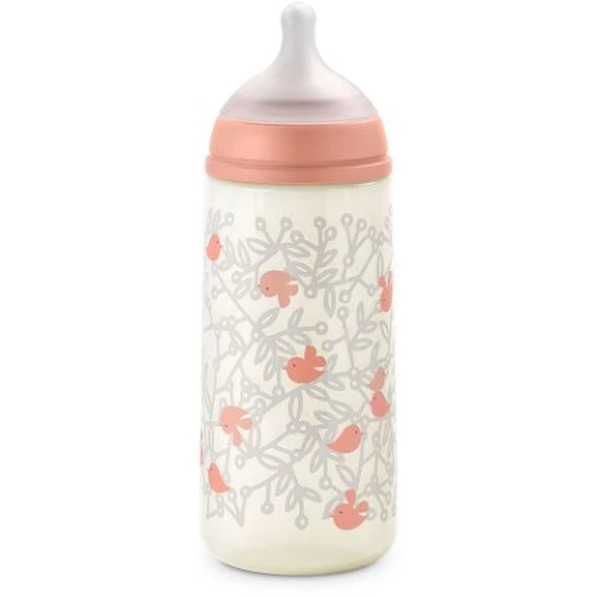 Product Image for Suavinex Schoppen Birdies rose Size L age from 6 M Fill quantity 360ml