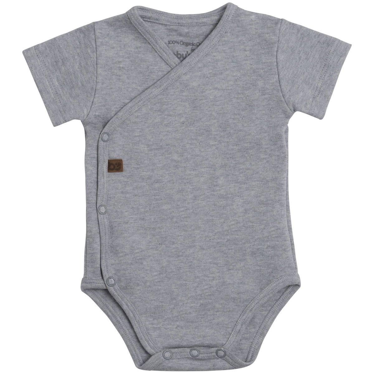 Product Image for baby's only Baby Body Kurzarm Melange grau Grösse 50