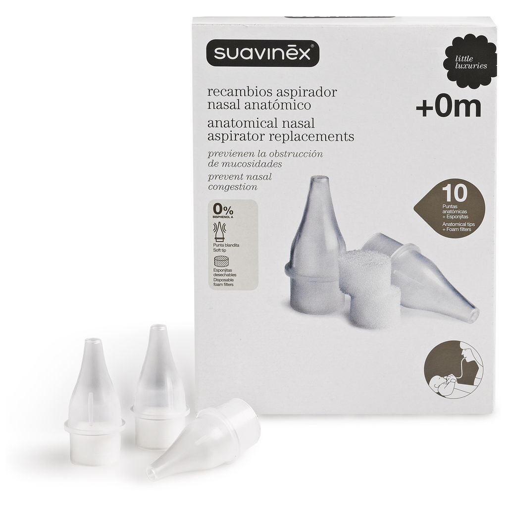 Suavinex attachments for nasal aspirators