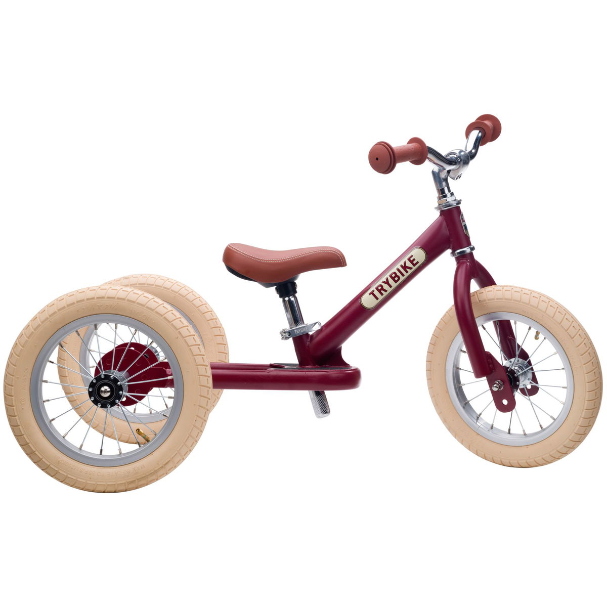 Product Image for Trybike 2in1 Steel Lauf-und Dreirad vintage red matt Alter ab 15 M