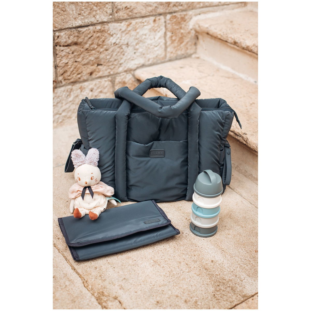 Beaba Puffy Paris changing bag Stylish bag for parents 4mybaby