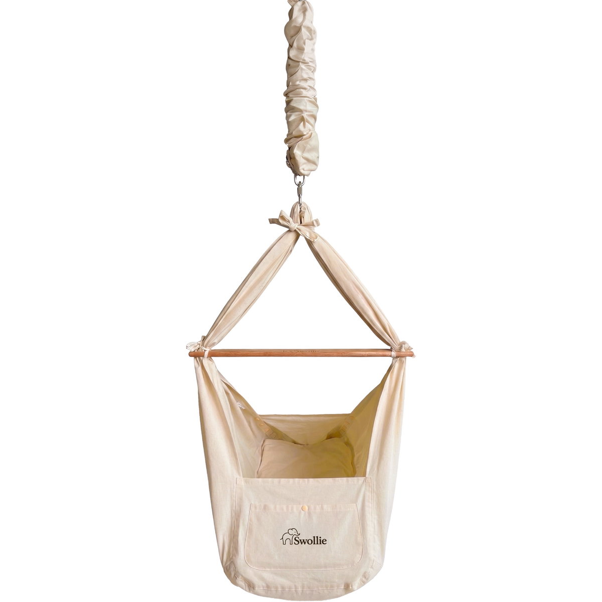 Product Image for Swollie Berceau Suspendu Premium C-Swing avec Matelas beige