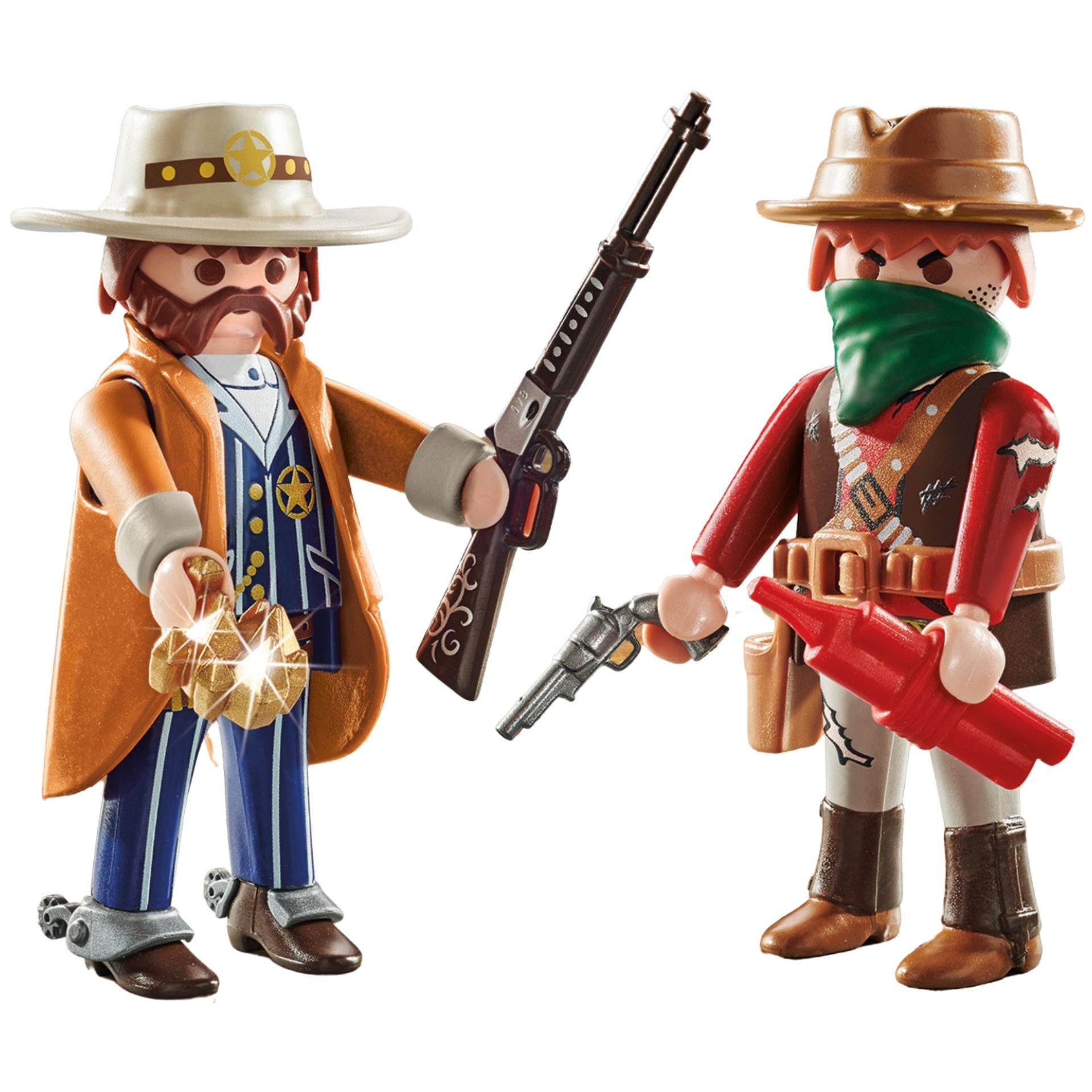 PLAYMOBIL Western 71508 Bandit and Sheriff | 4mybaby