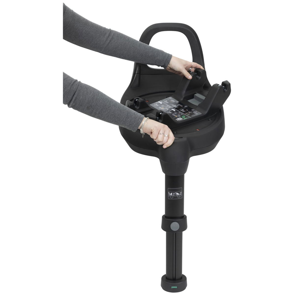 Seggiolino Auto Chicco Kory Plus I-Size Girevole 360° (40-85 Cm, Fino A 15 Mesi) Con Base Full 360, Cappotta UV50+ E Riduttore - Omologazione ADAC 4 Stelle - 2