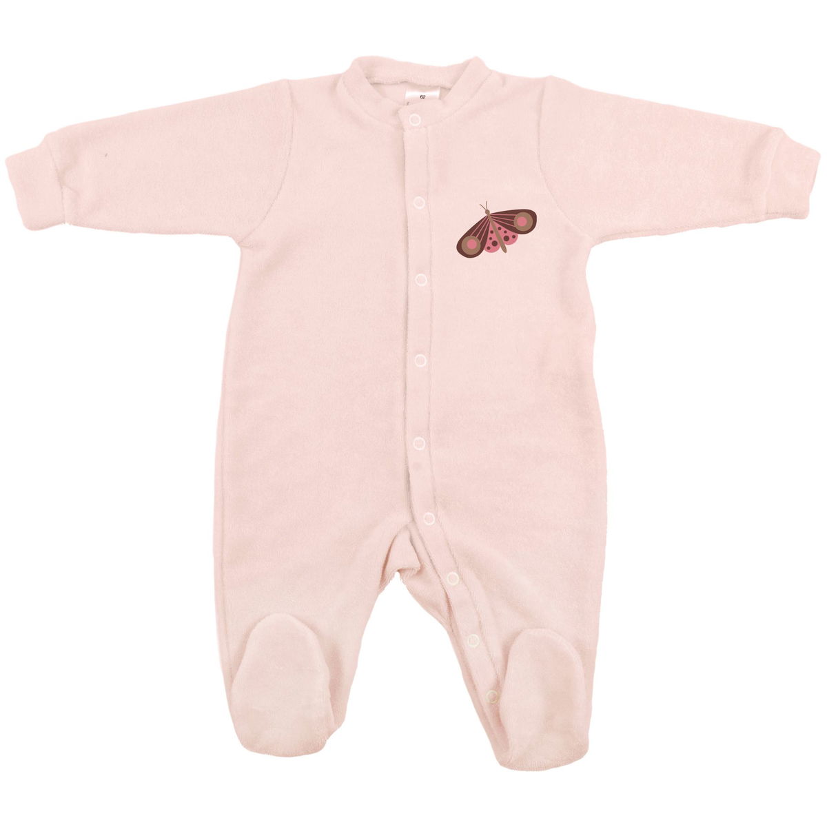 Product Image for Zewi Kombi Strampler Frottee sweet butterfly Grösse 62