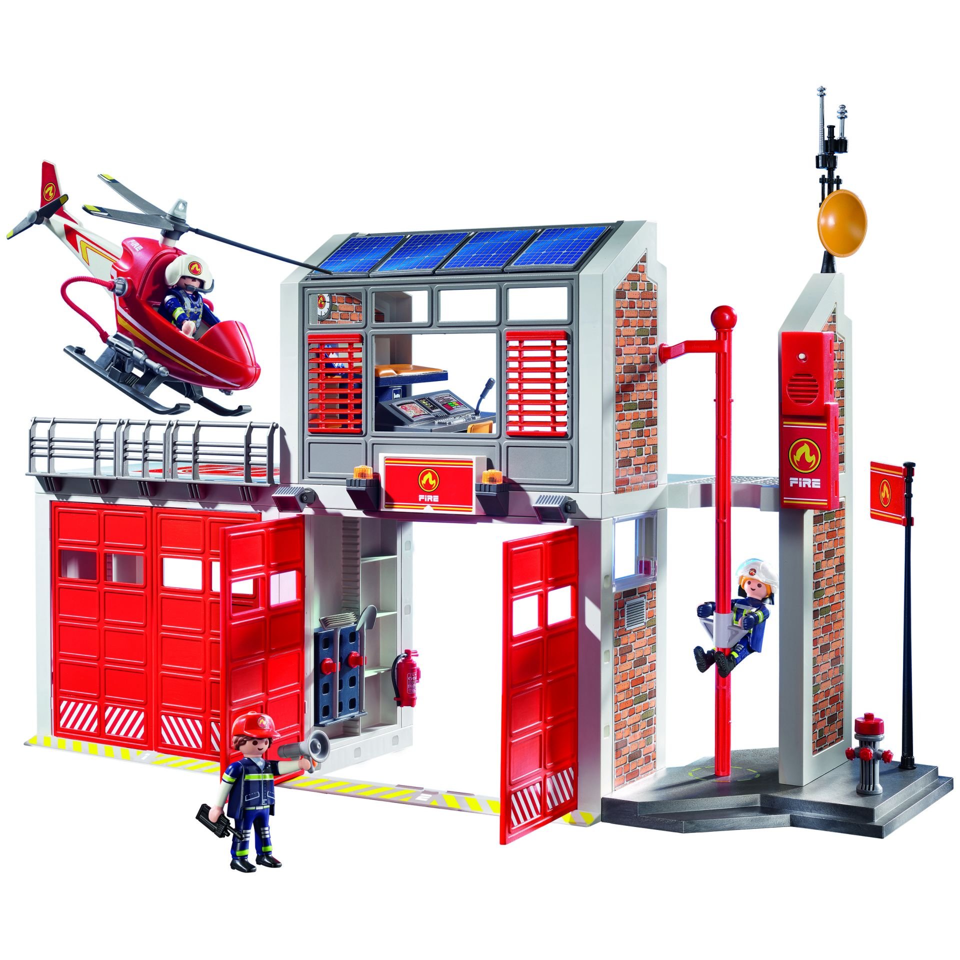 feuerwehrwache spielzeug PLAYMOBIL City Action 9462 Große Feuerwache - tolles Spielzeug für
