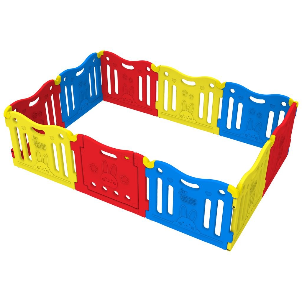 Dwinguler Laufgitter Baby Care Playpen für sicheres Spielen