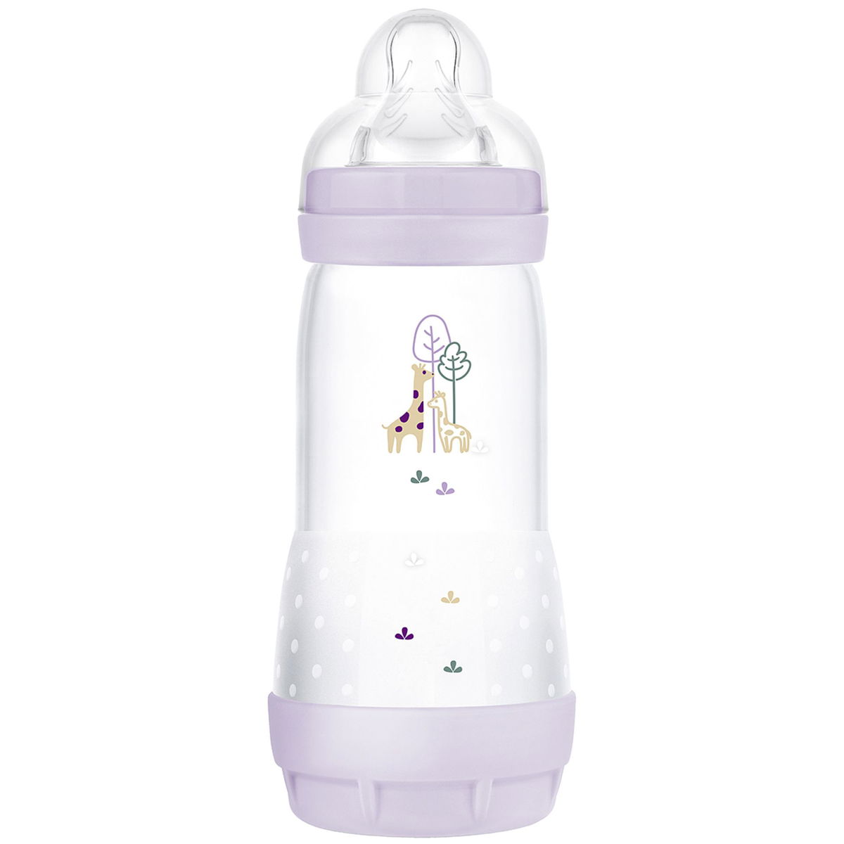 Biberon Anti-Colique MAM Avec Tétine Start - 130 Ml | Pour Nouveau-nés, Système Anti-Gaz