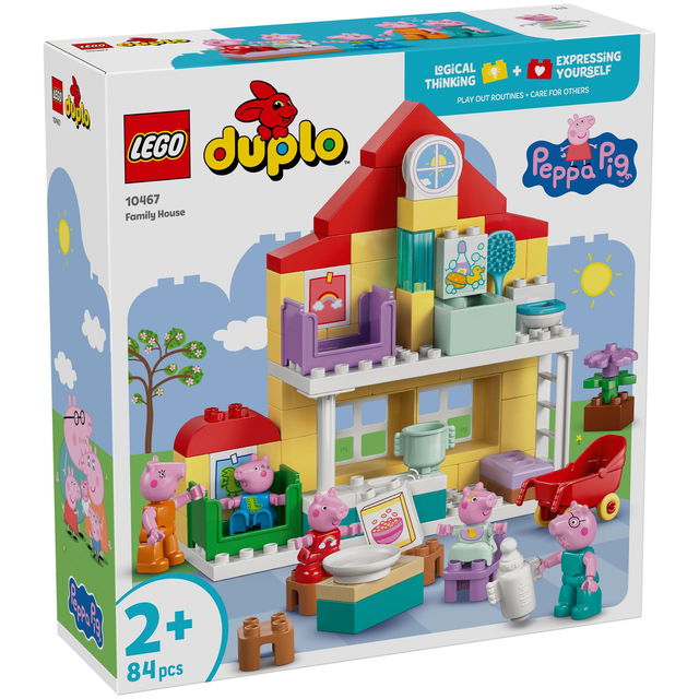 LEGO DUPLO Peppa Pig Family House - Buy Now | 4mybaby