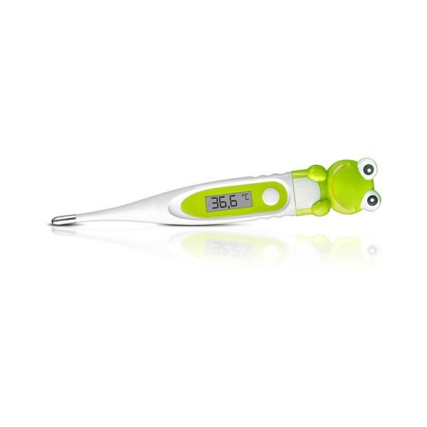 reer Digital Clinical Thermometer with Flexible Gold Tip Frog