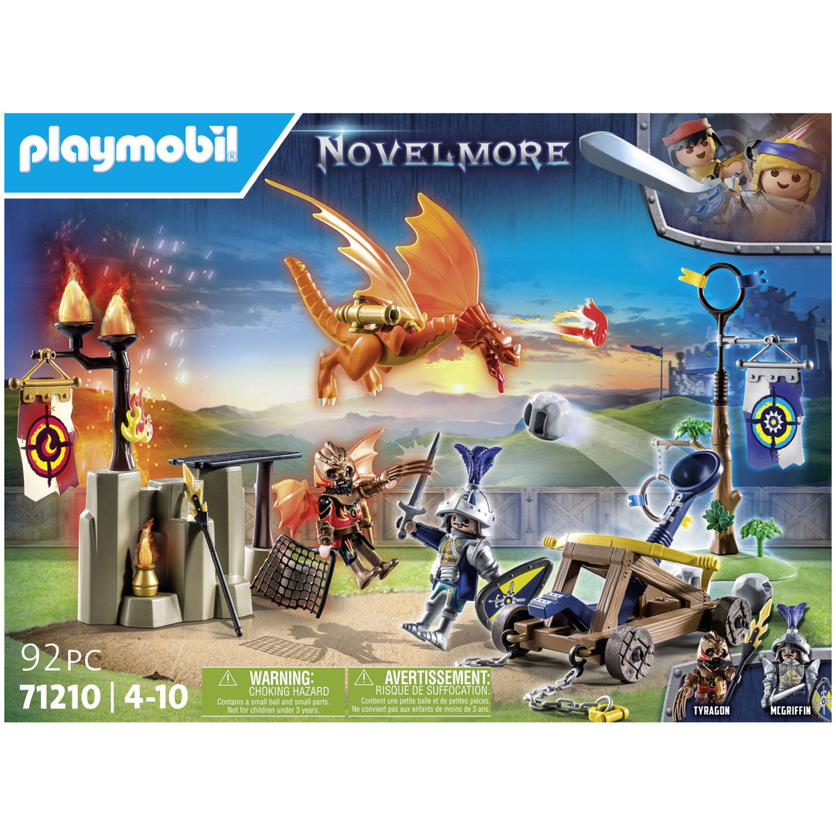 PLAYMOBIL Novelmore vs Burnham Raiders 71210 Luogo del torneo