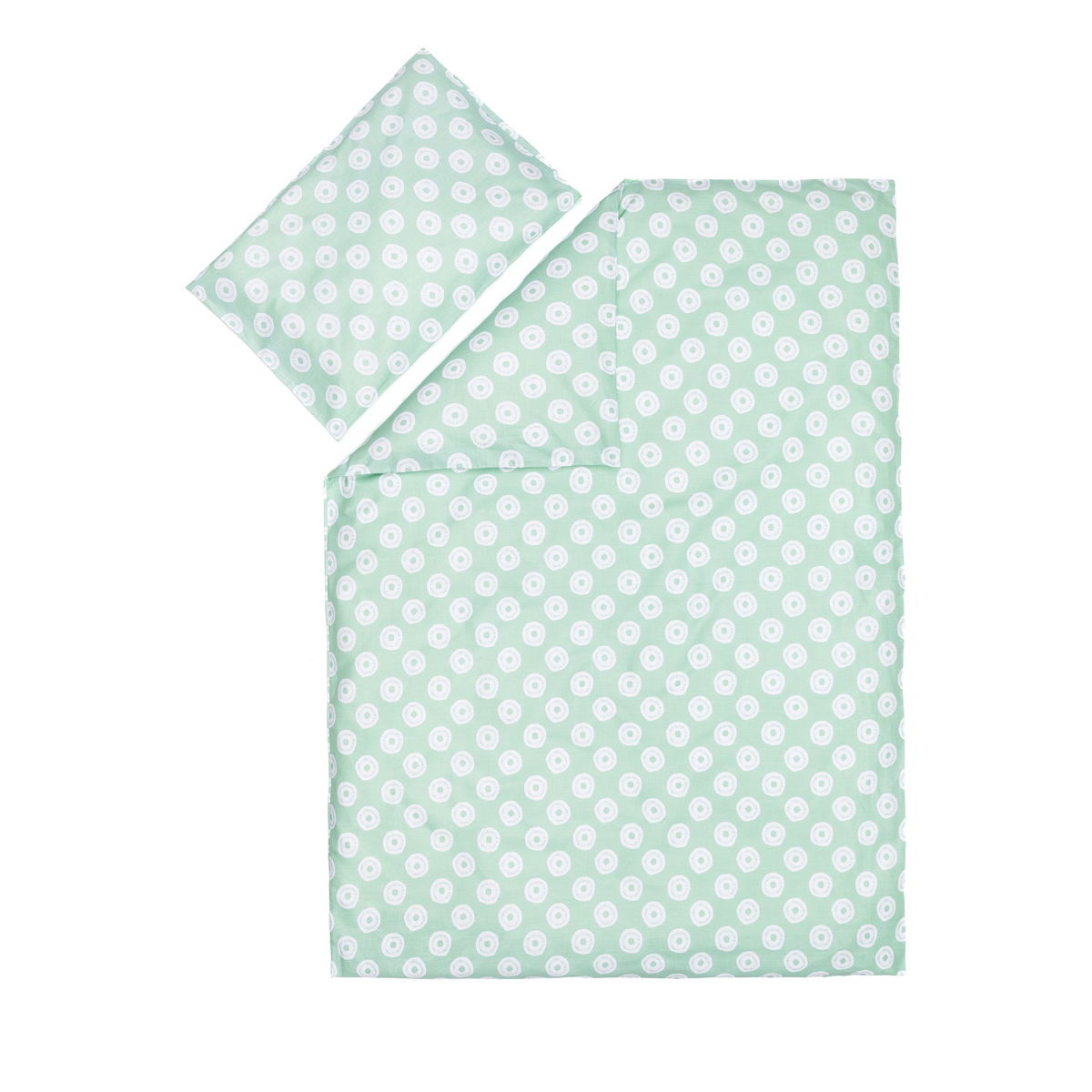 Feelyou Set Biancheria Da Letto Per Bambini Con Controller Gioco E Motivi Geometrici - Verde Nido D'Ape (Piumino + Federe) - 2