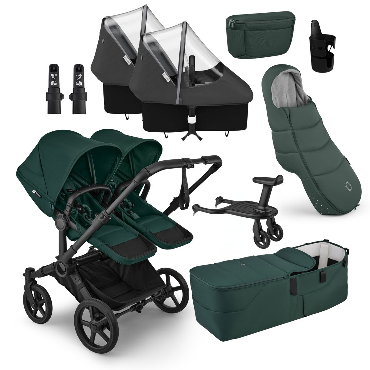 Bugaboo Donkey 6 Duo Kinderwagen mit Mitfahrbrett kaufen