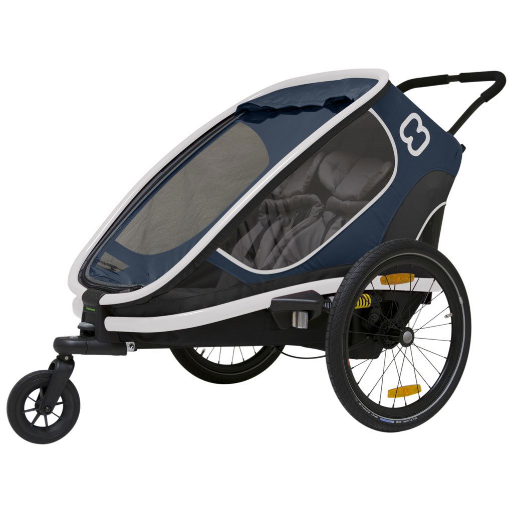 Hamax Outback 2in1: Bicycle trailer for children and loads