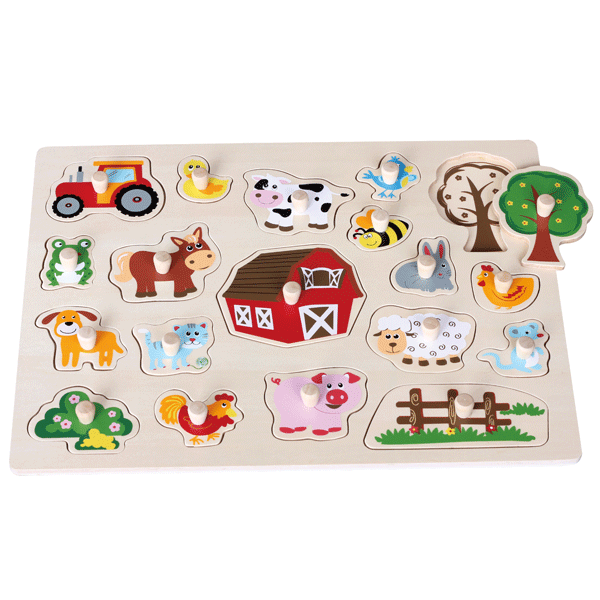 Spielba Puzzle di animali con Griffli
