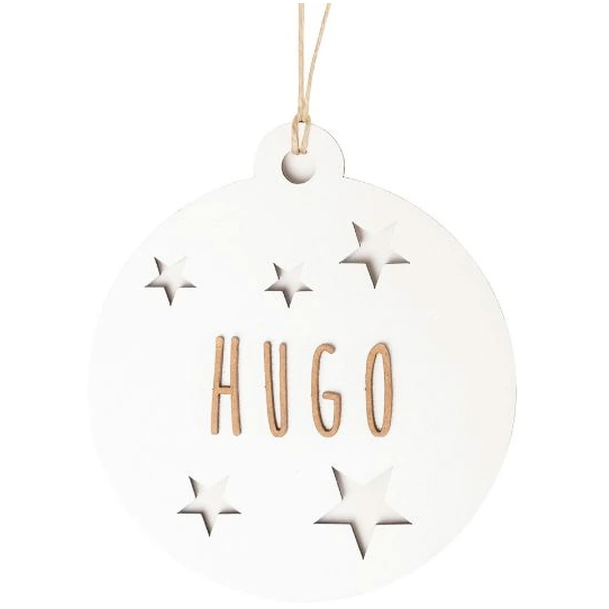 Product Image for VINTIUN boule de Noël en bois white