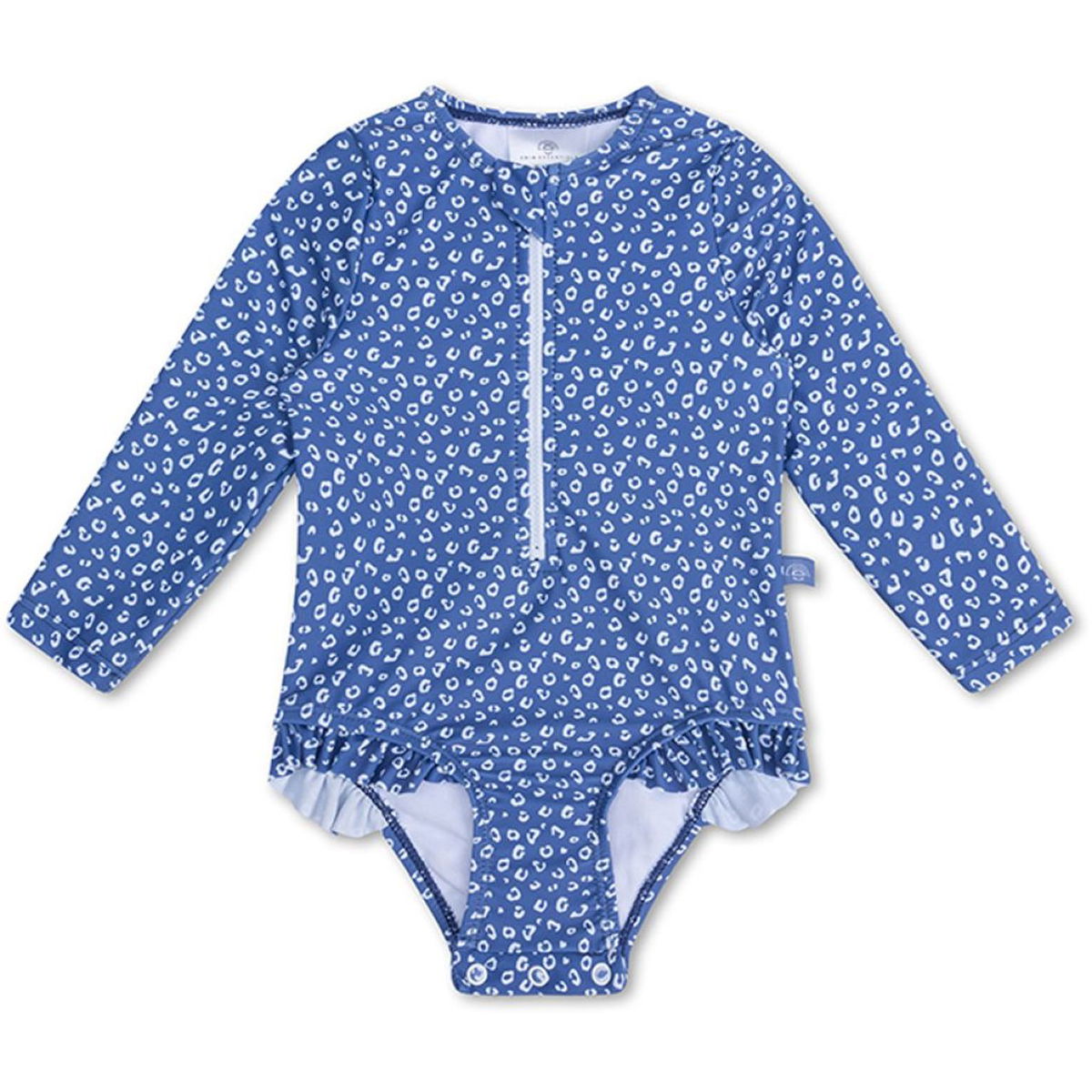Product Image for Swim Essentials Maillot de bain manches longues blue leopard