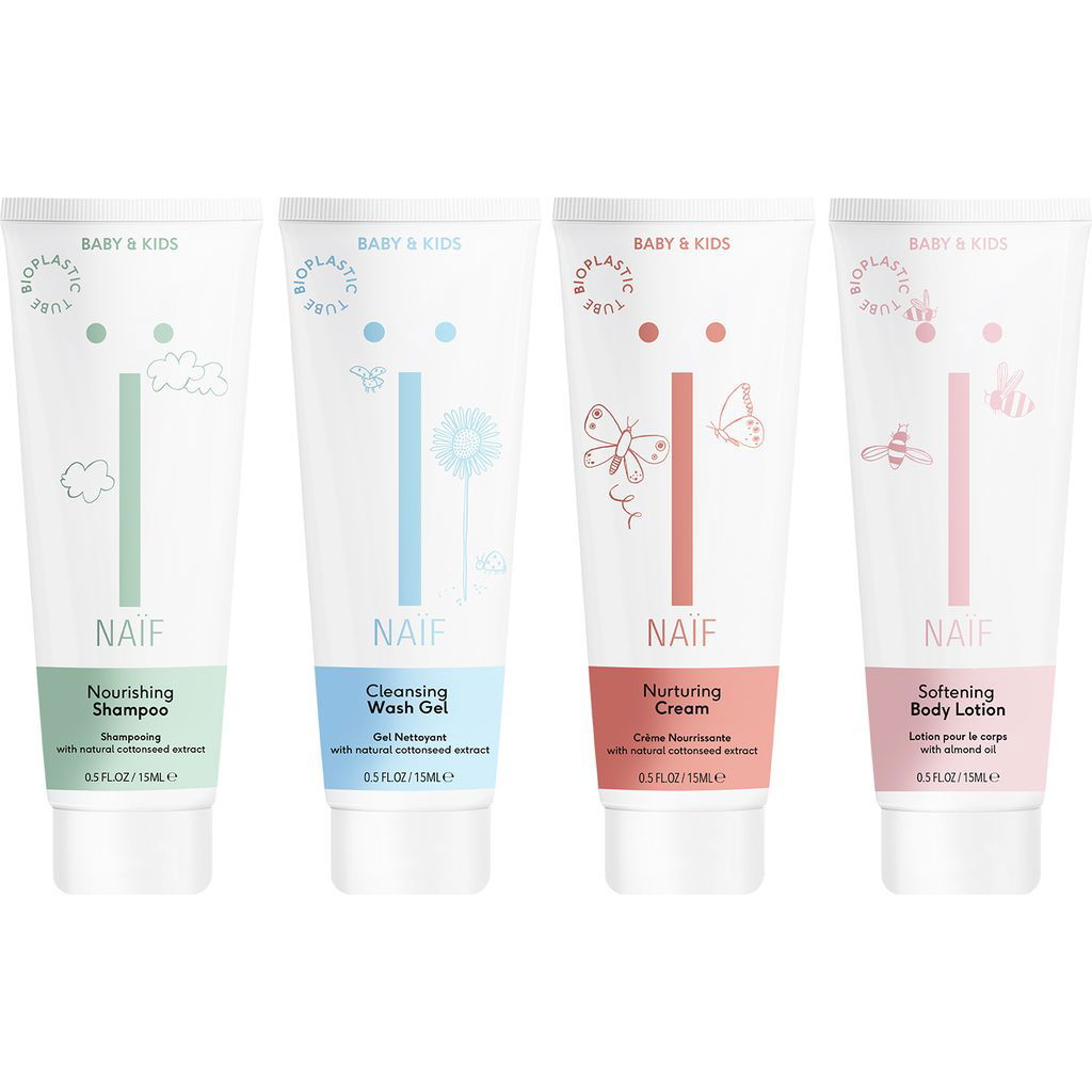 NAÏF Mini care set: Gentle skin care for babies and children