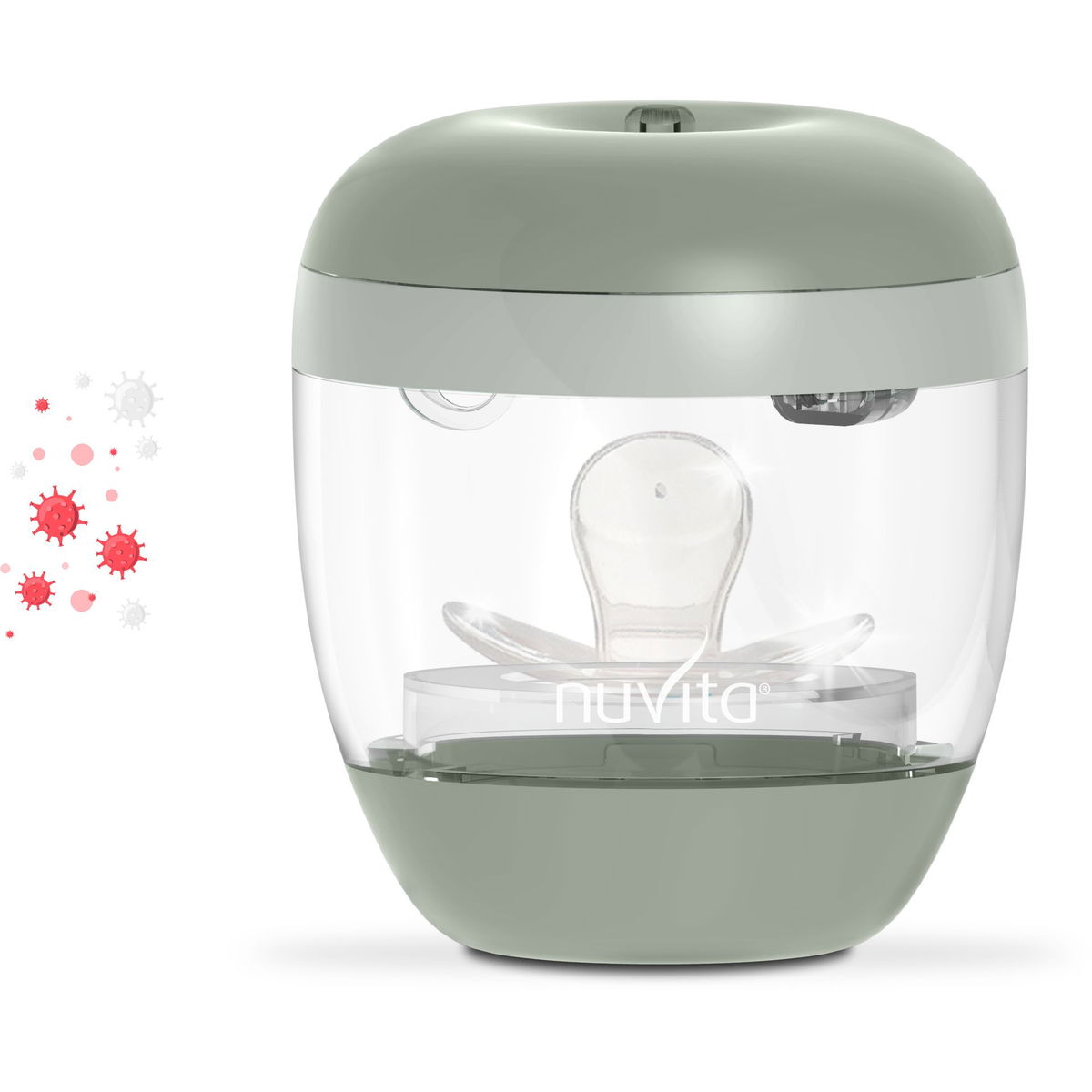 Tragbarer UV Sterilisator Für Schnuller - 70x Nutzung, 3 Minuten Keimentfernung