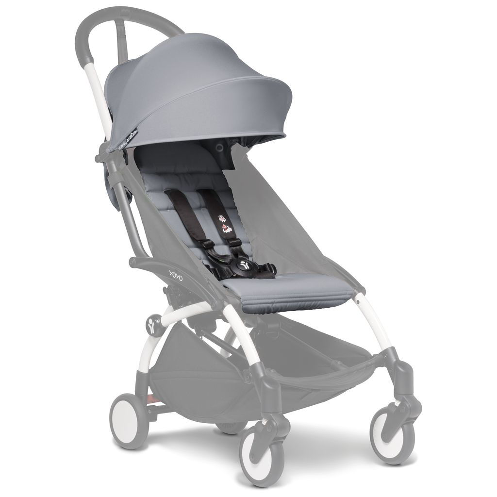 BABYZEN YOYO 6+ Textilset stone im 4mybaby.ch Online-Shop für Babyartikel