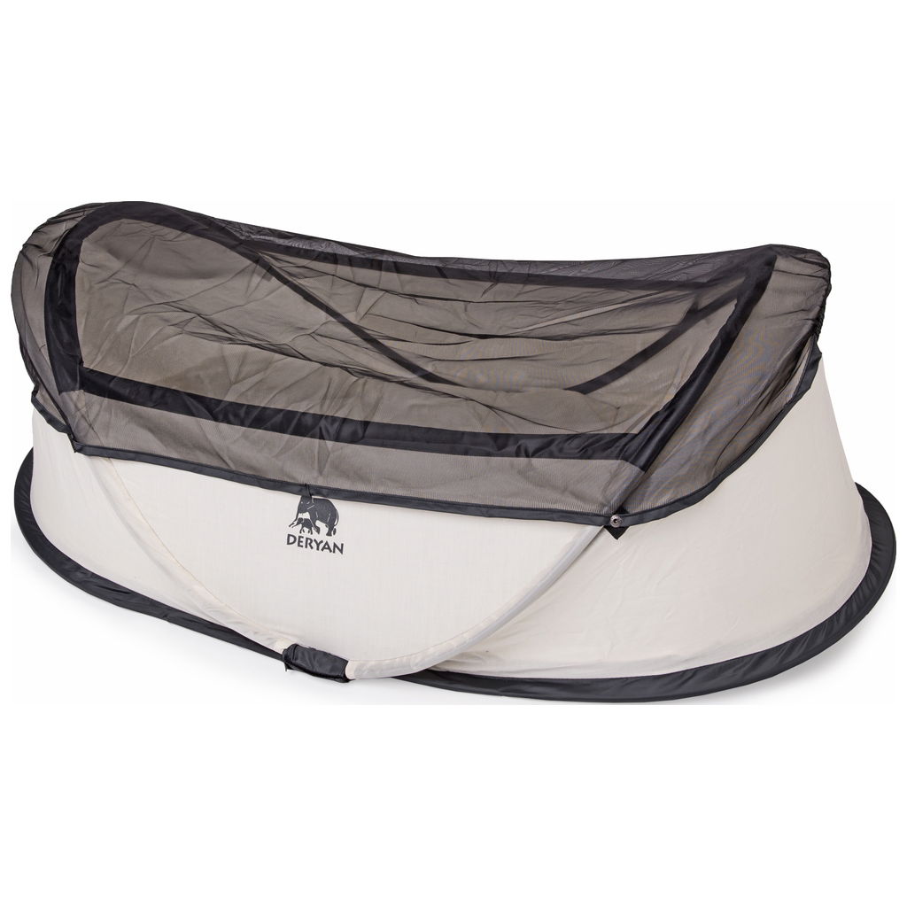 Cream shop travel cot