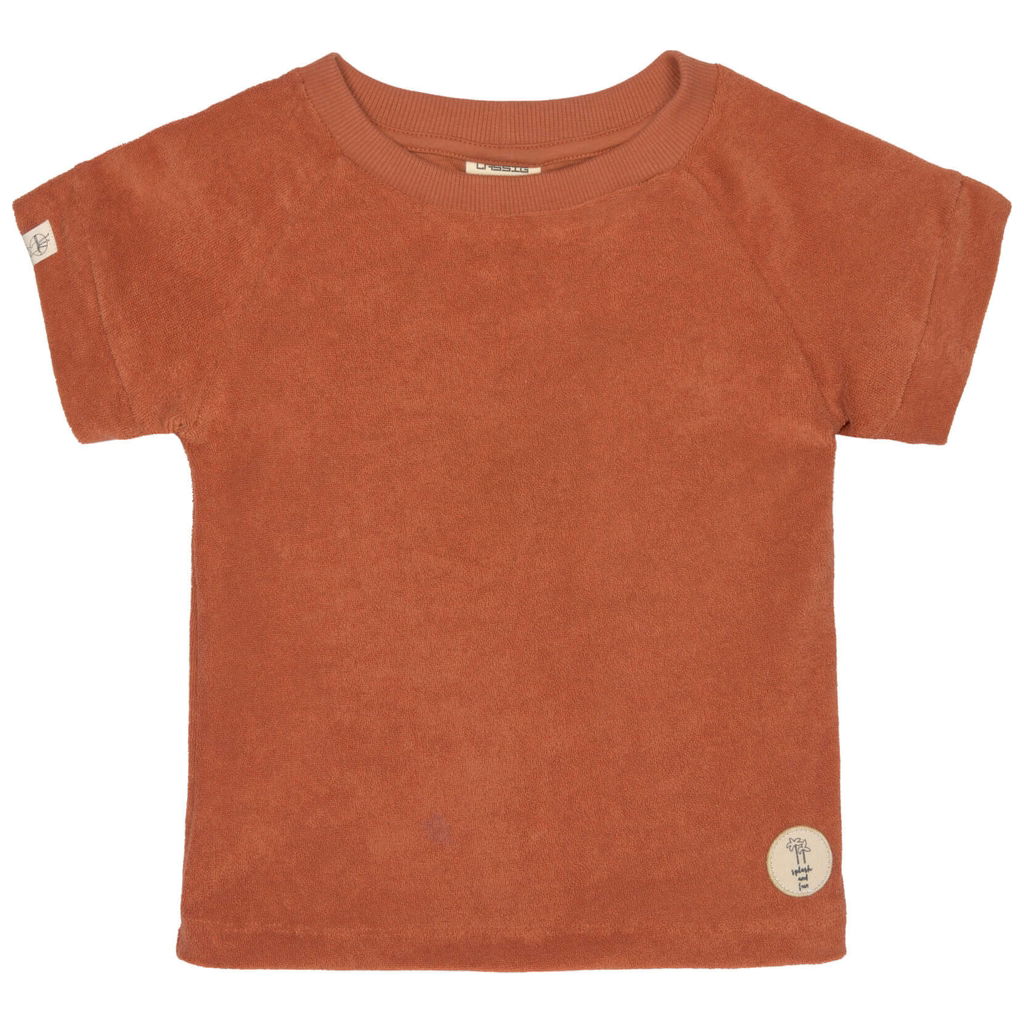 Lässig Terry T-shirt en éponge