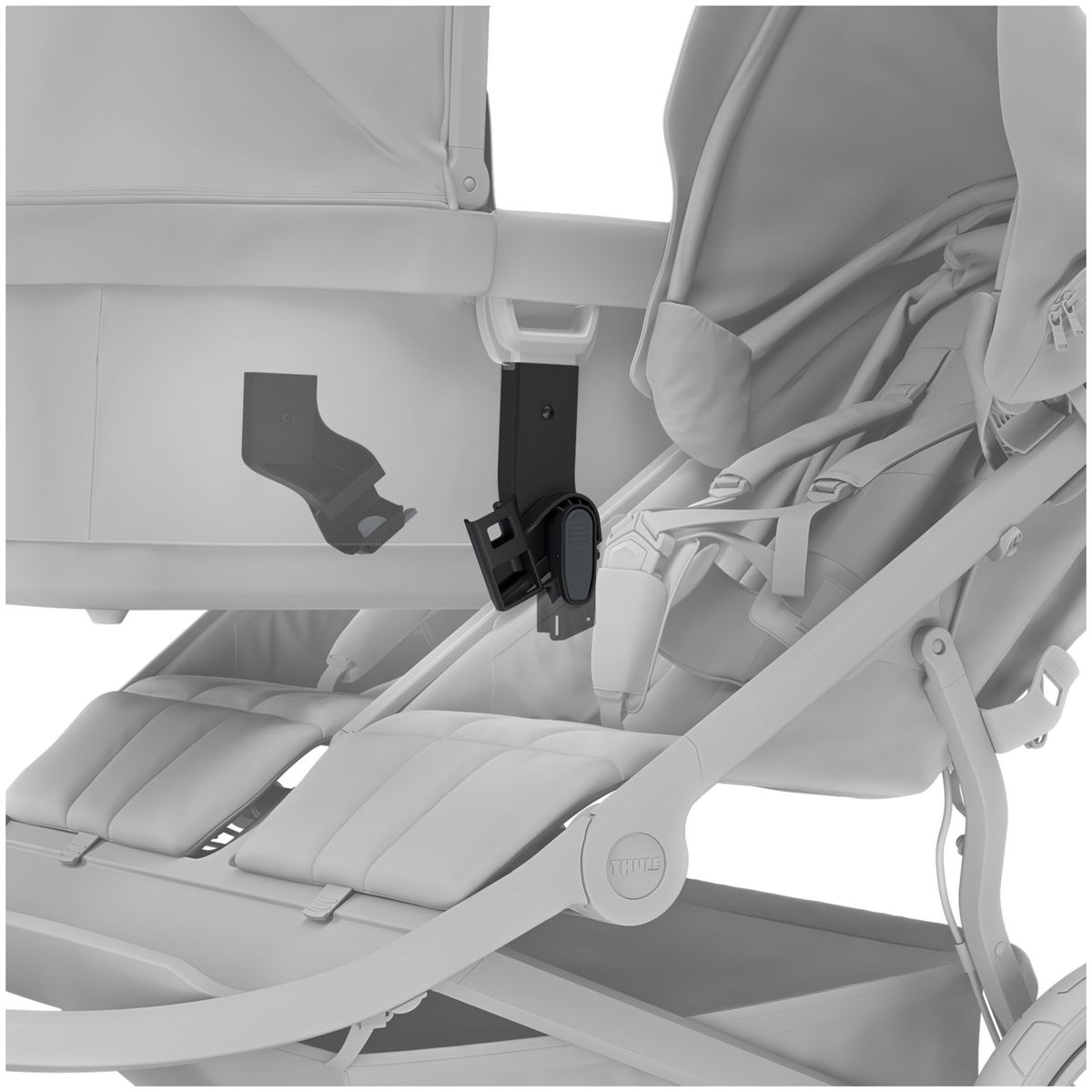 THULE Urban Glide Double Bassinet Adapter for twin pushchair