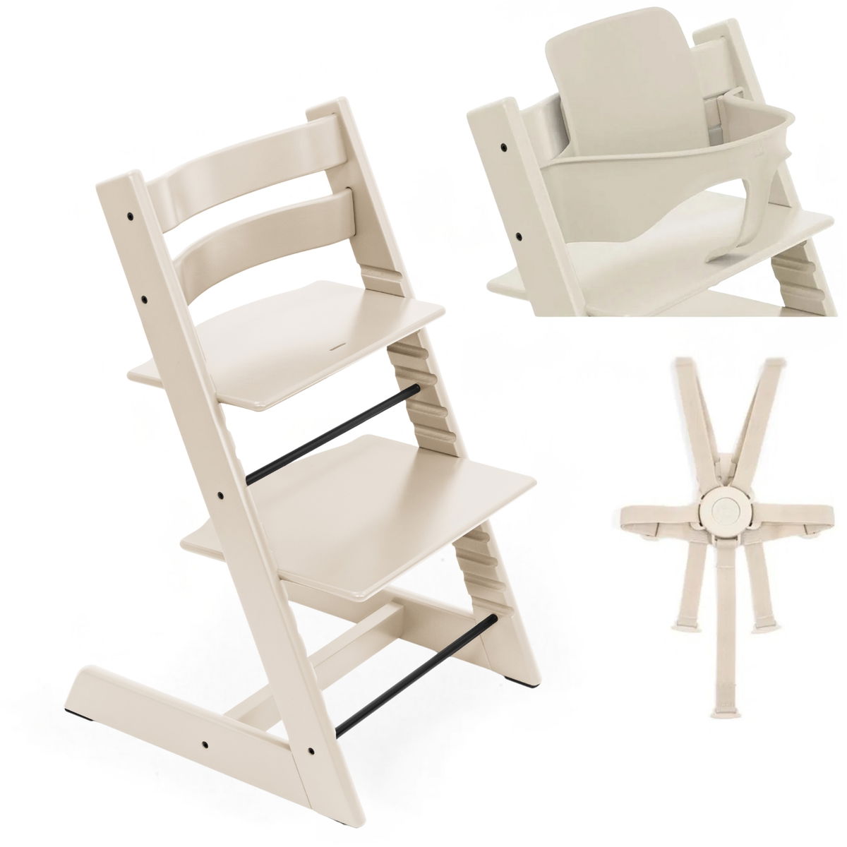 Stokke Tripp Trapp ホワイト STOKKE Tripp Trapp® Buche White | in Weiß | BabyOne