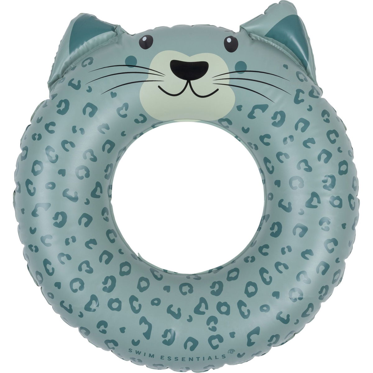 Product Image for Swim Essentials Animal swimming ring Model green leopard
