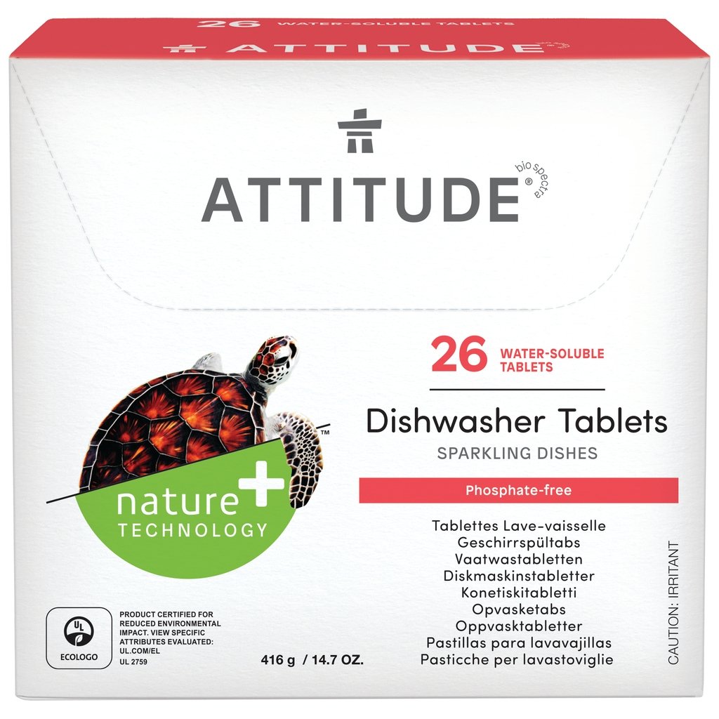 Tablettes lave-vaisselle Attitude Nature