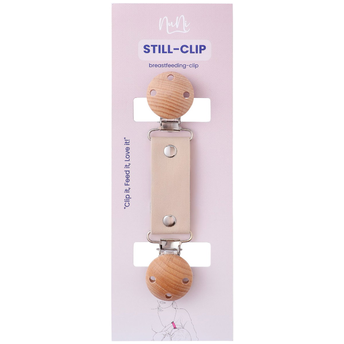 Product Image for NuNi nursing clip beige
