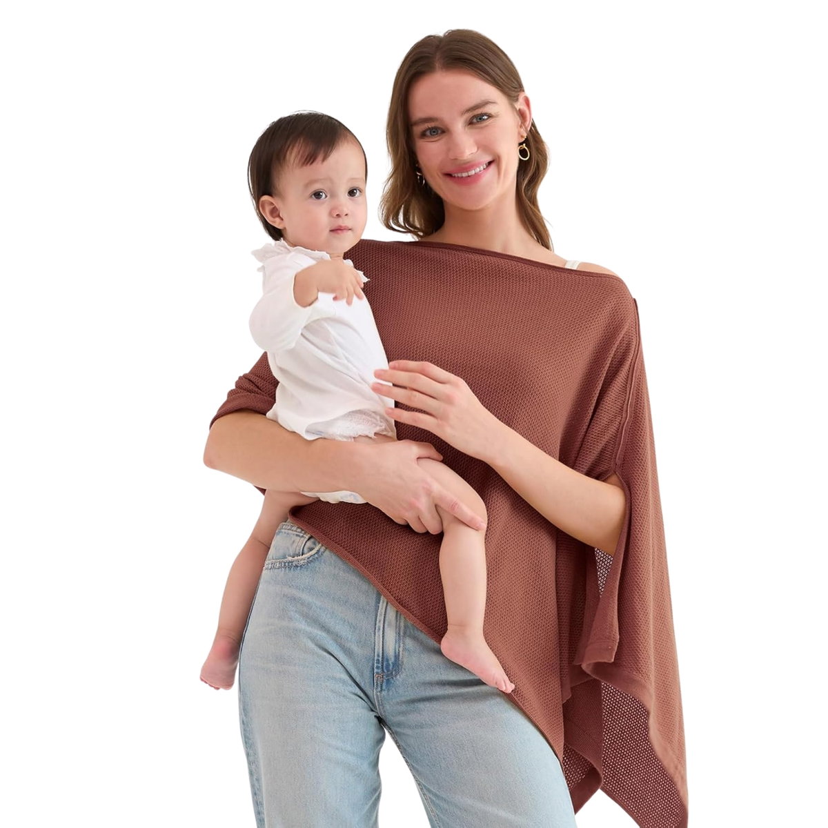 Product Image for Momcozy Nursing Cover rosa taupe