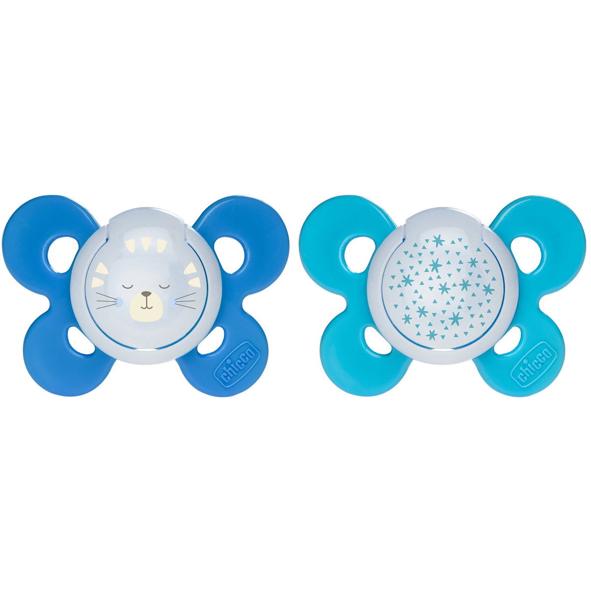 Product Image for Chicco Succhietto PhysioForma Comfort set da 2 blu Silicone