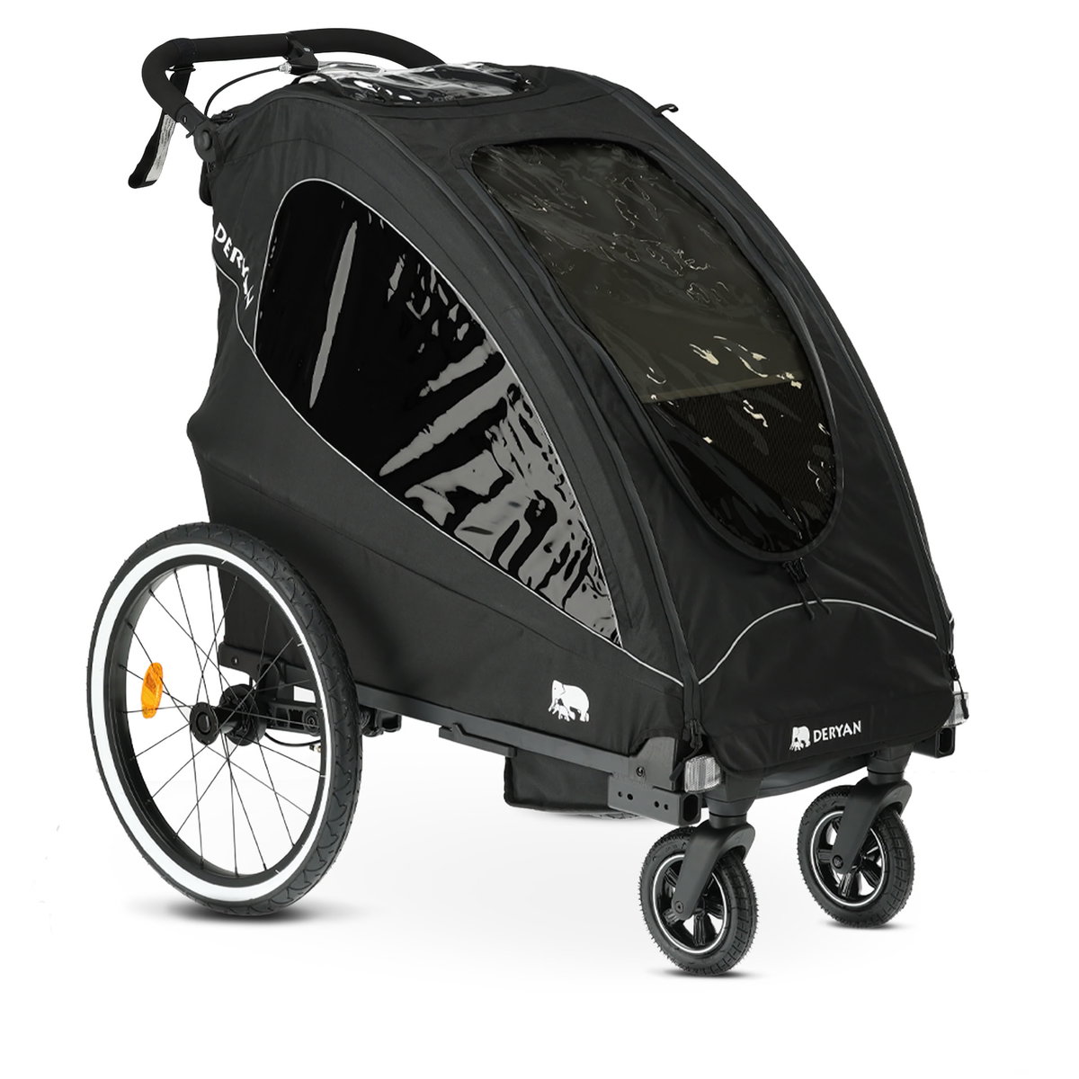 DERYAN 3in1 Fahrradanhnger - sicherer Jogger kaufen