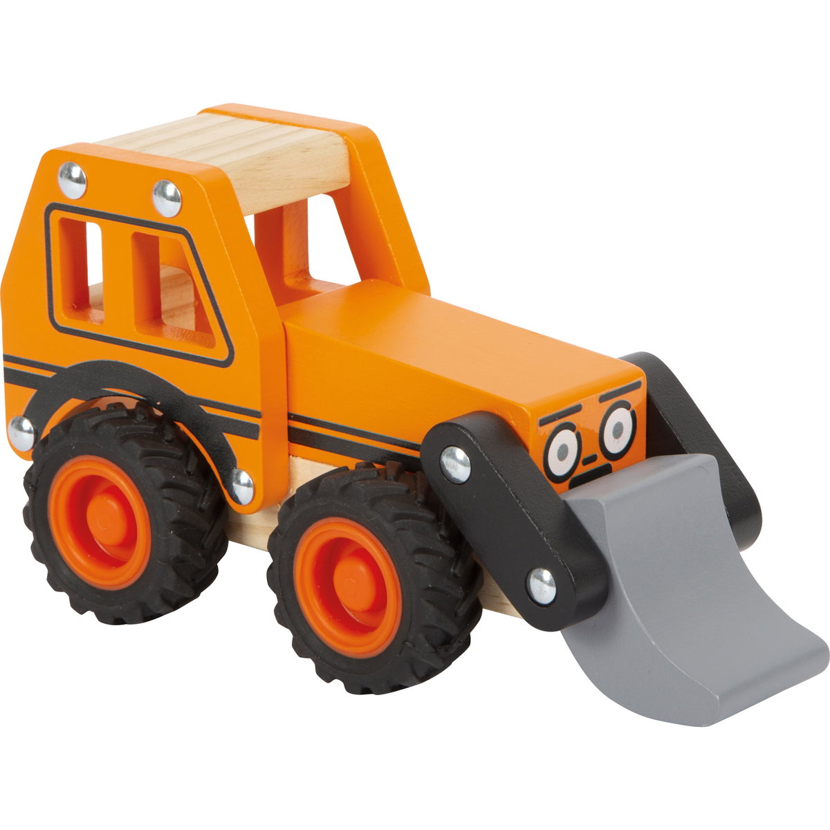 Pelleteuse à Sable Small Foot – Avec Roues, Pivot 360°, Siège, Métal Robuste, Dès 3 Ans, Noir
