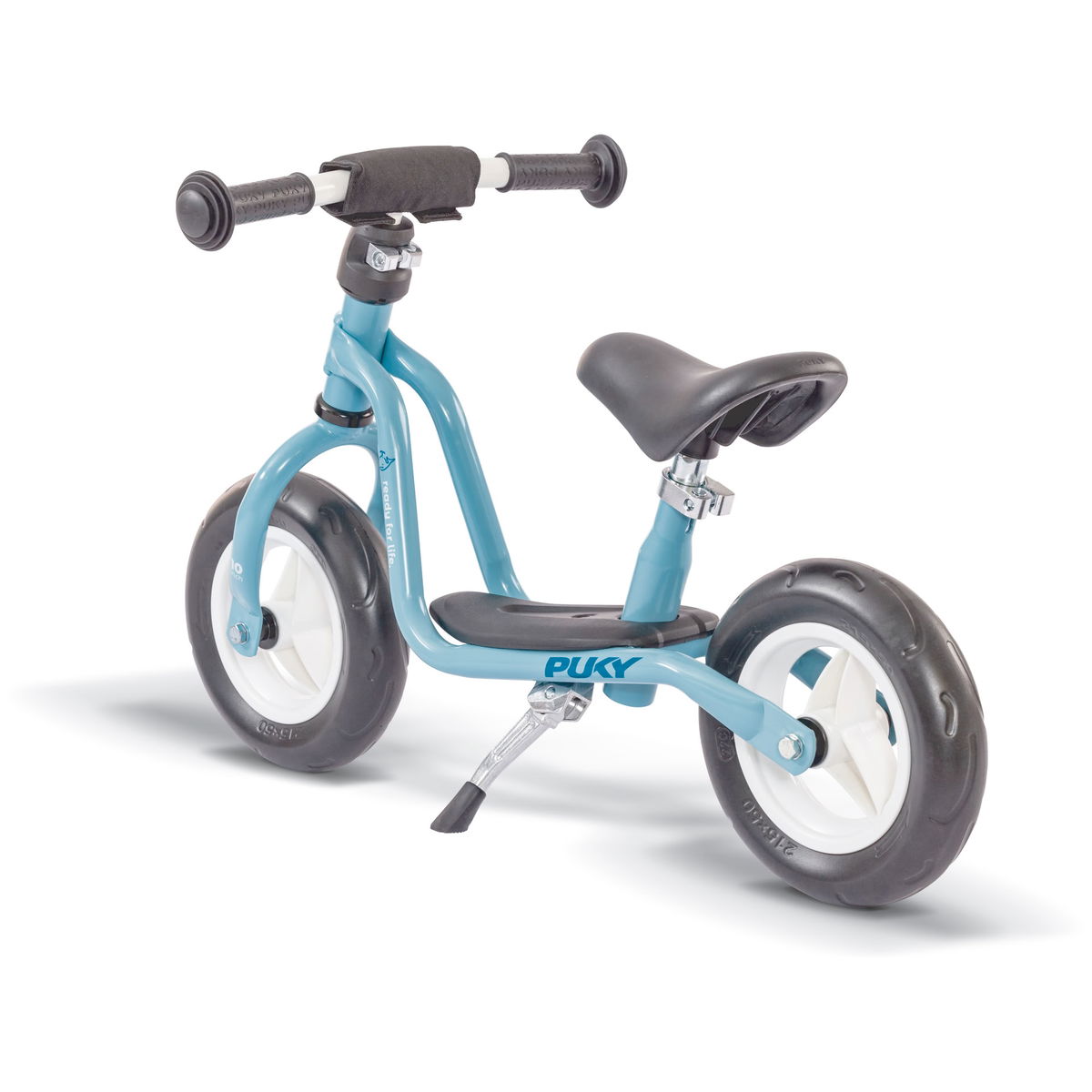 Puky LR M - Draisienne Équilibre Dès 2 Ans - Vélo Sans Pédales Bleu Avec Repose-Pieds Large, Selle Et Guidon Réglables