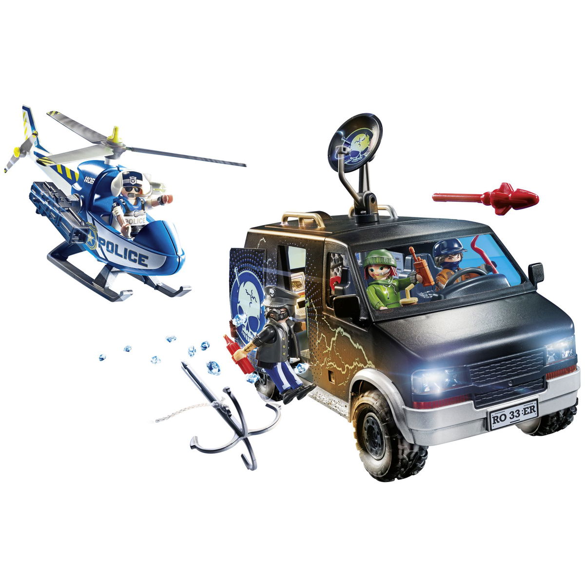 City Action Playmobil City Helicopter Playmobil City Action Police