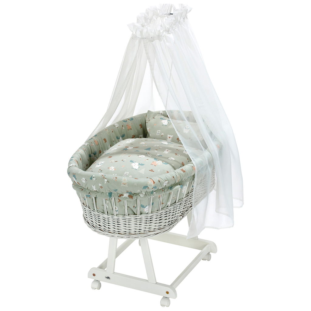 Alvi Birthe white bassinet comfort and safety for your