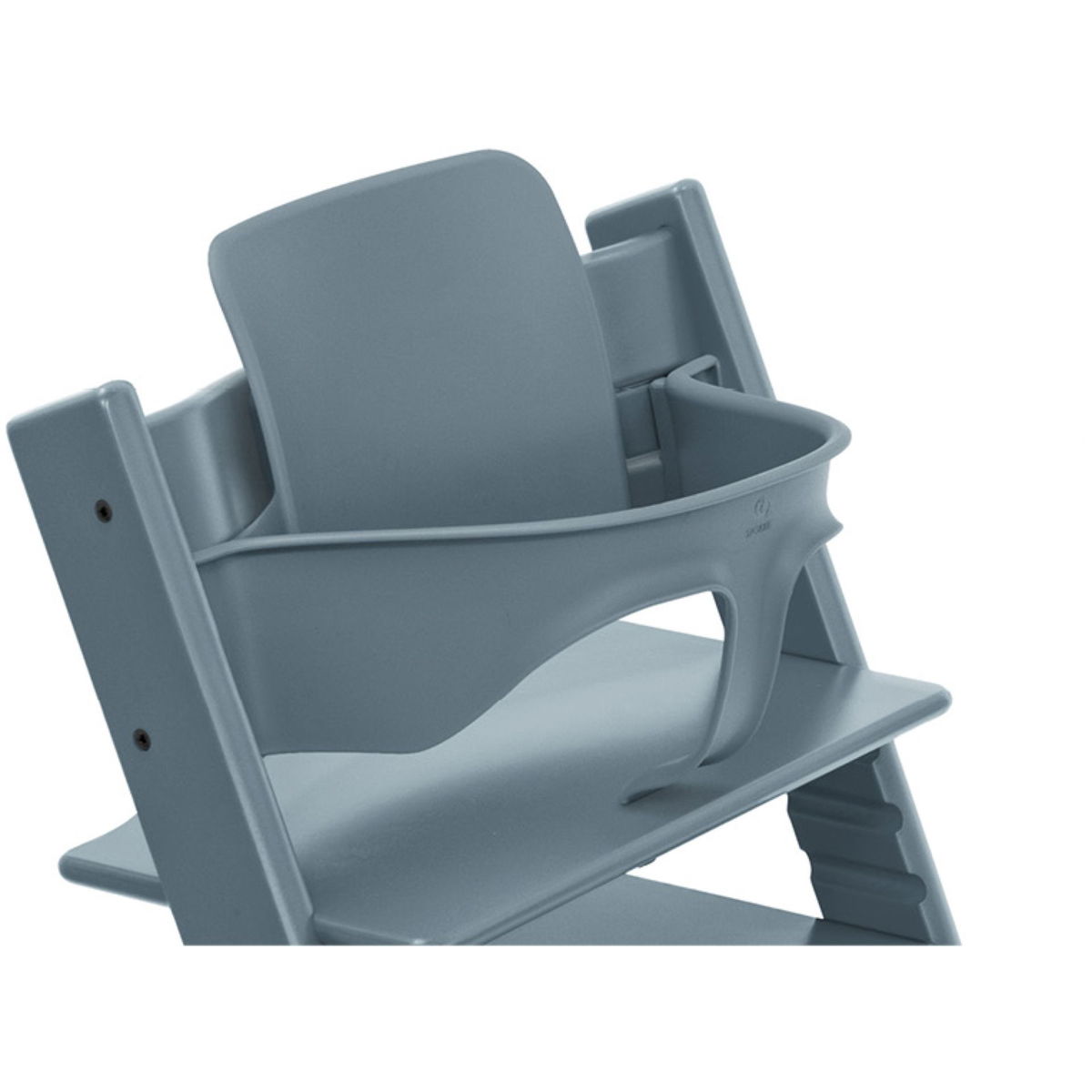 Stokke Tripp Trapp Baby Set 2 Grigio Tempesta | Trasforma La Sedia In Un Comodo Seggiolone Per Bambini 6-36 Mesi