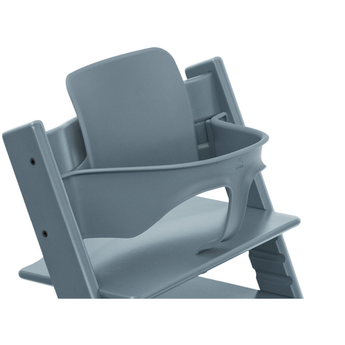 Stokke Tripp Trapp Baby Set 2 Grigio Tempesta | Trasforma La Sedia In Un Comodo Seggiolone Per Bambini 6-36 Mesi