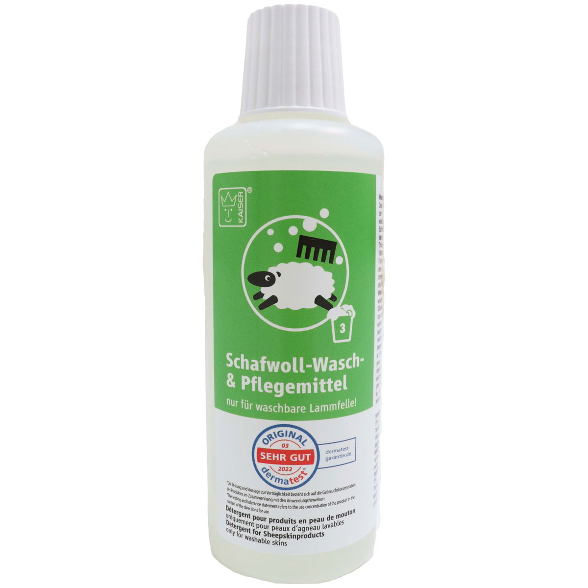 Pelle Di Agnello Medico Werner Baby - Tappeto Naturale Non Rasato Per Neonati - Beige/Oro +/-85 Cm - Foto 5