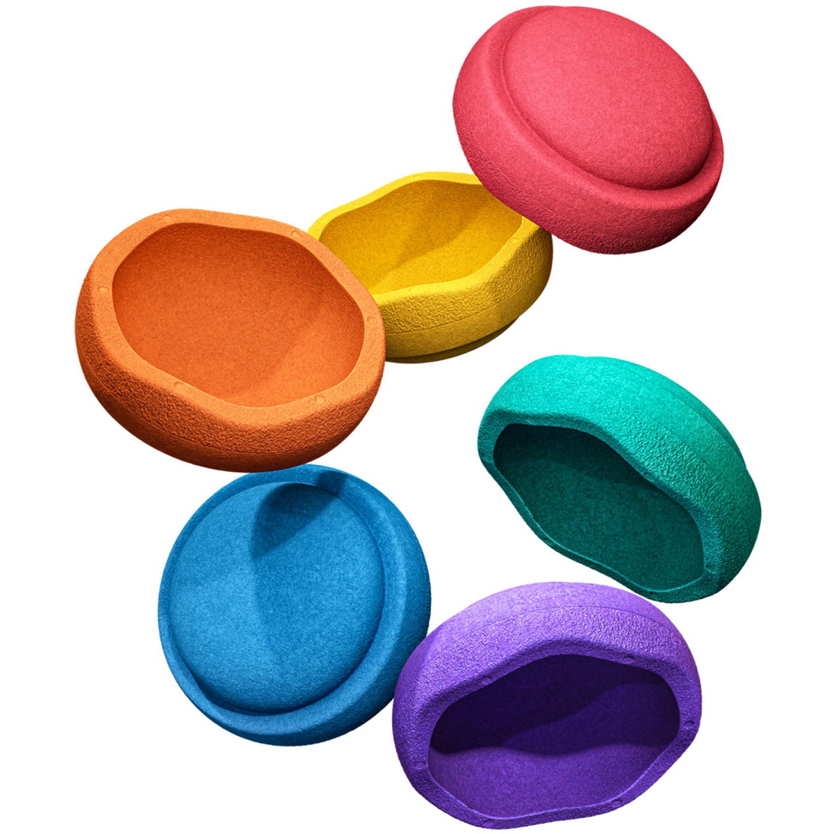 Rainbow stacking stone - Versatile toy for creative play