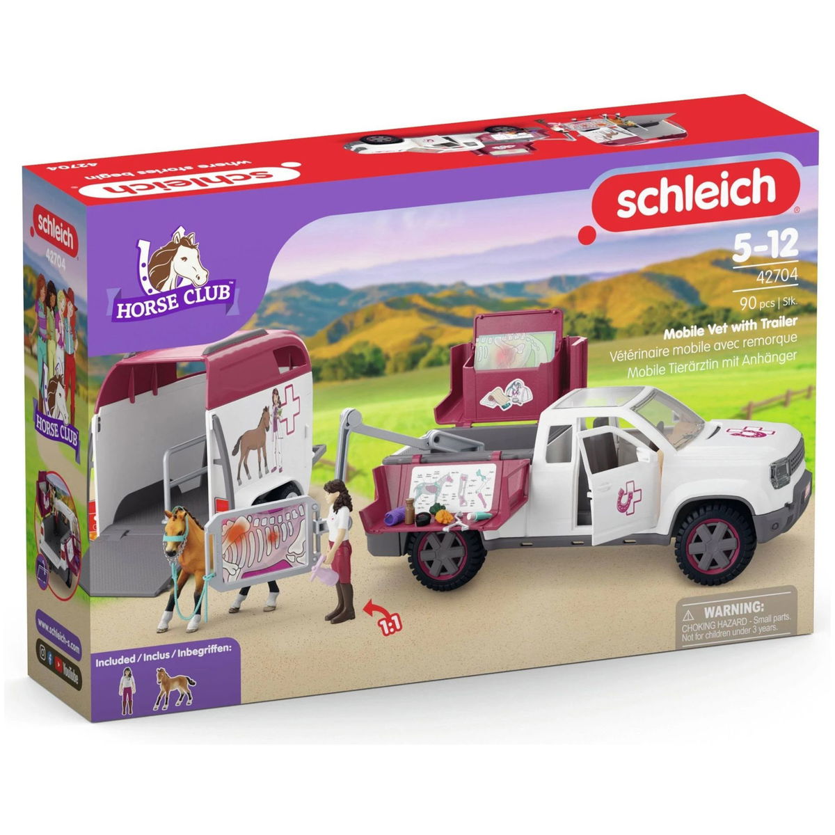 Schleich Farm World – Set Divertimento Per Cani Con Rosi E Bobby – 3-8 Anni