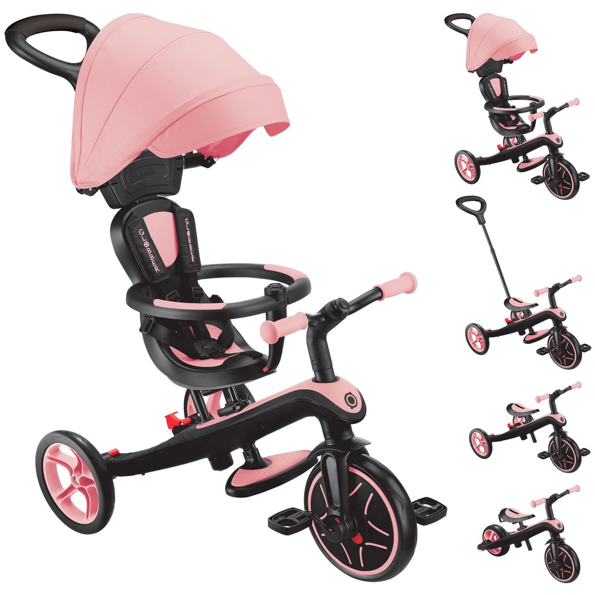 Product Image for Globber Trike Explorer 4in1 V2 pink Alter ab 10 M