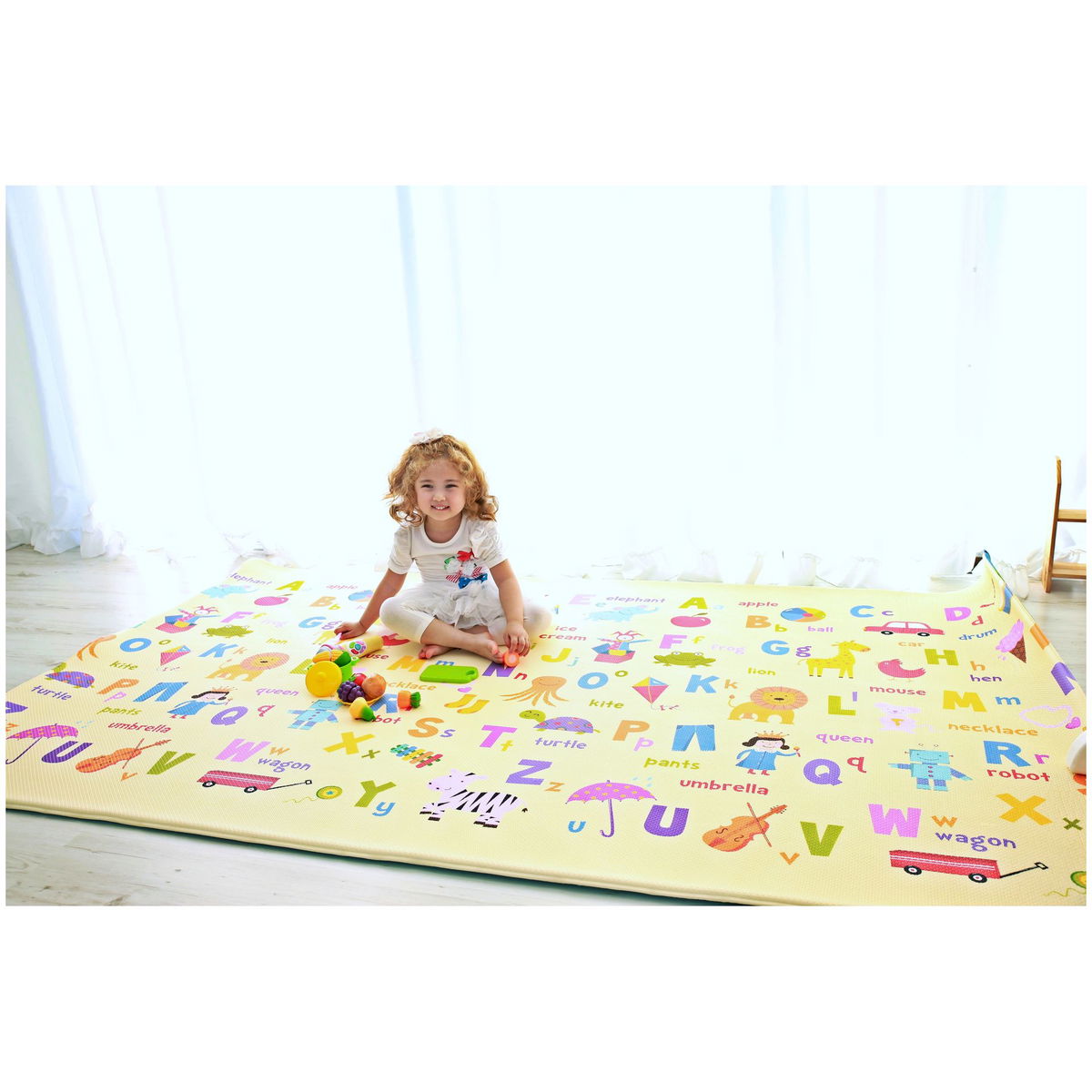 Dwinguler Play mat Polka Dot 140x100cm Safe play fun for children