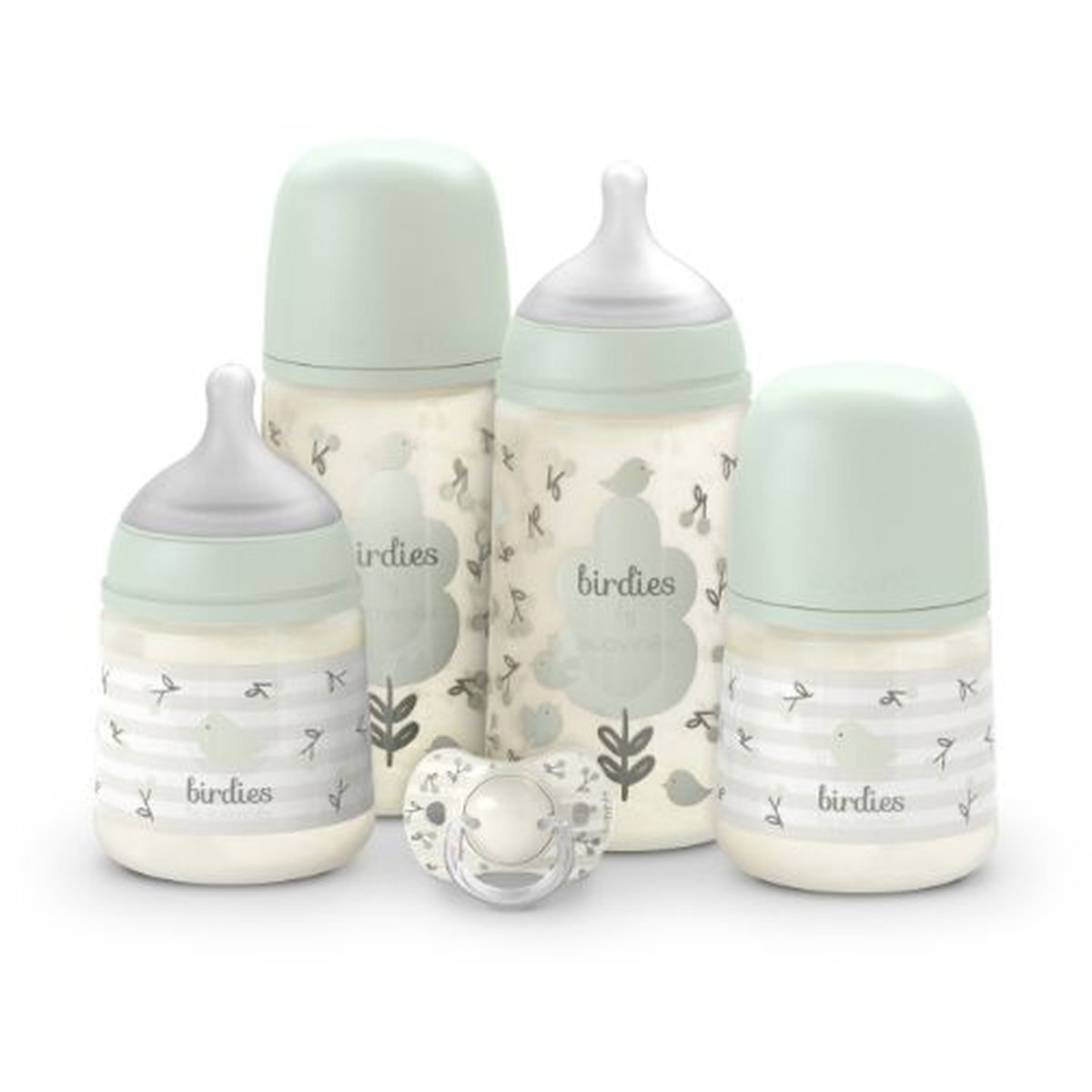 Product Image for Suavinex Essential Set Birdies green