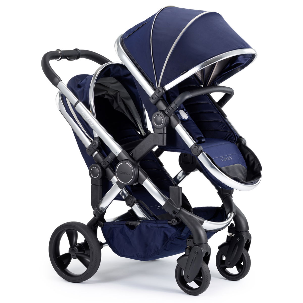 iCandy Peach Sibling Stroller Combo chrome - Main Image