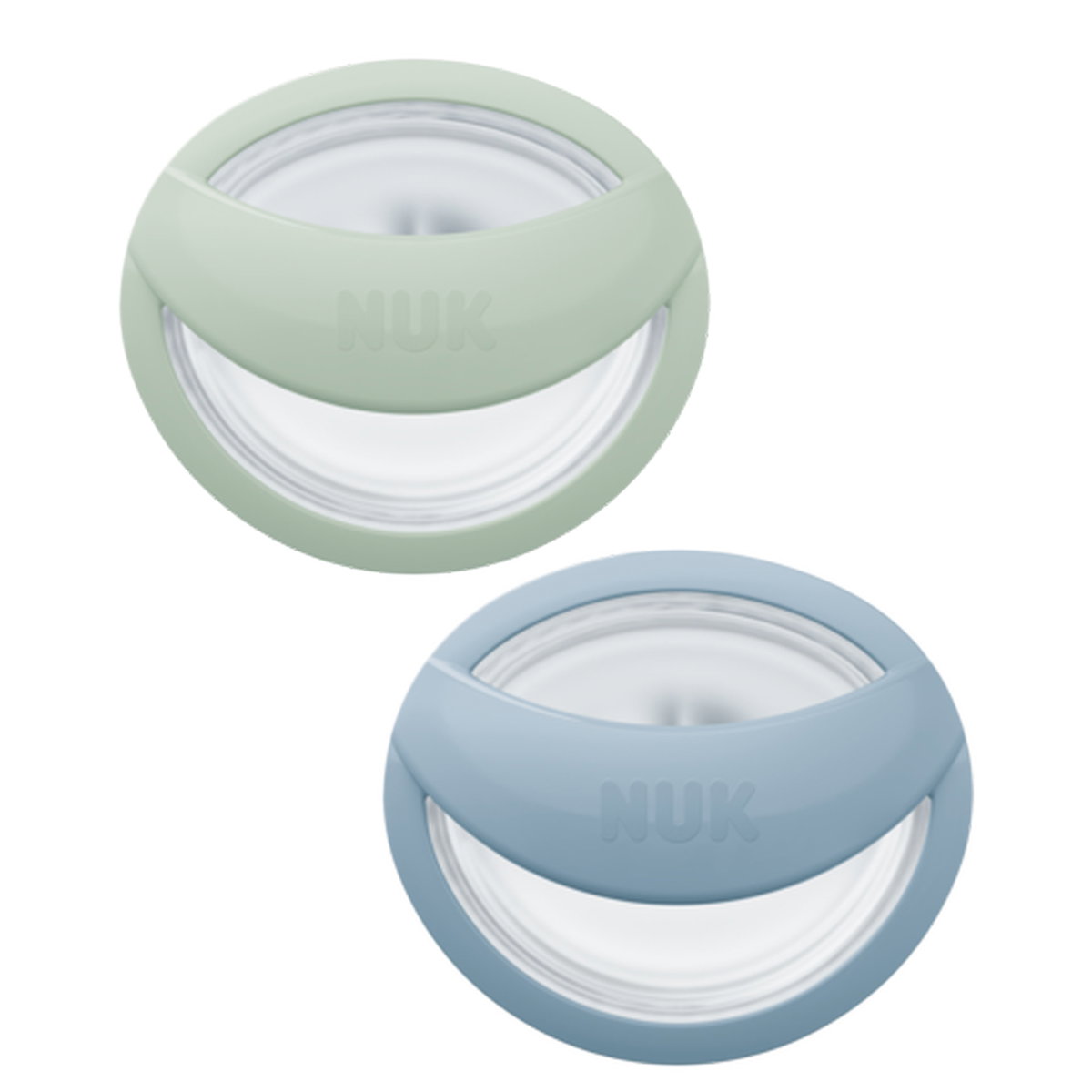 Product Image for NUK Perfect Match Silikon-Schnuller blau/grün Alter 0-6 M