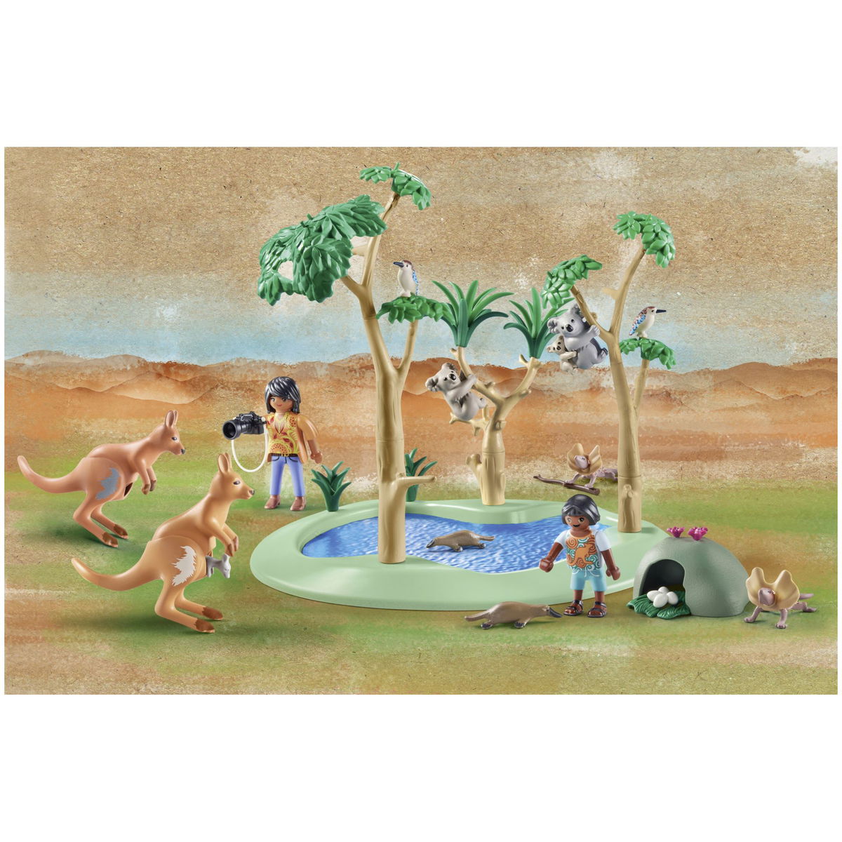 PLAYMOBIL Wiltopia 71624 Discover Australian wildlife 4mybaby